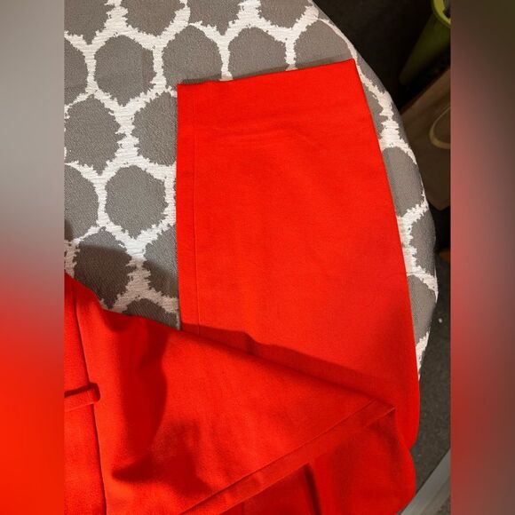 J. Crew Red Minnie stretch Straight Leg Pants - Picture 10 of 10